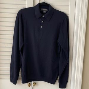 Brooks Brothers navy blue sweater